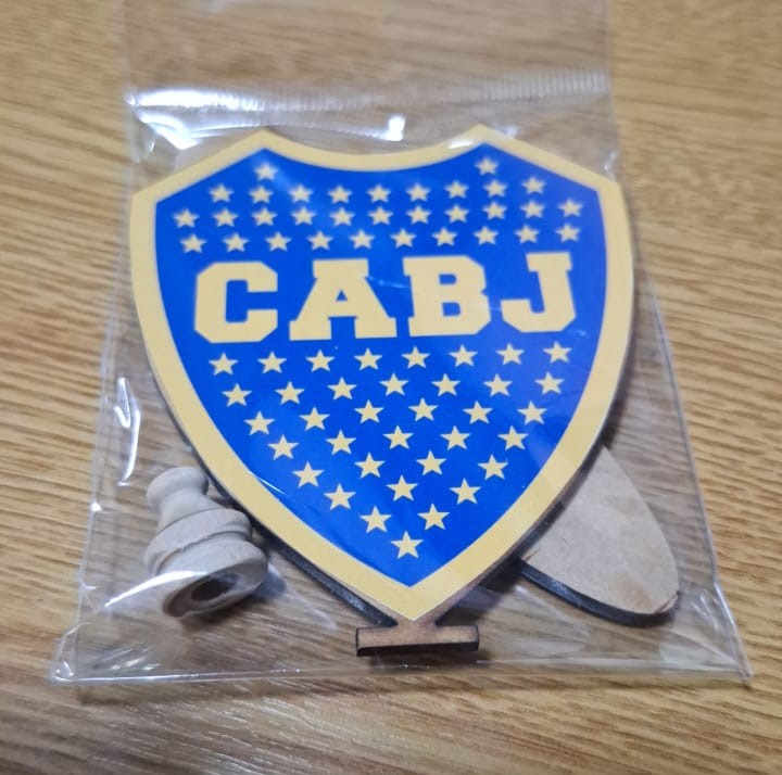 Porta sahumerio con sticker Boca River