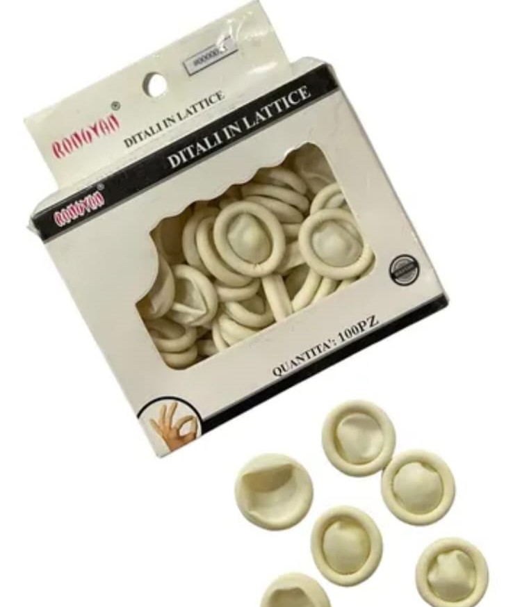 Guantes para dedos x 100 unidades