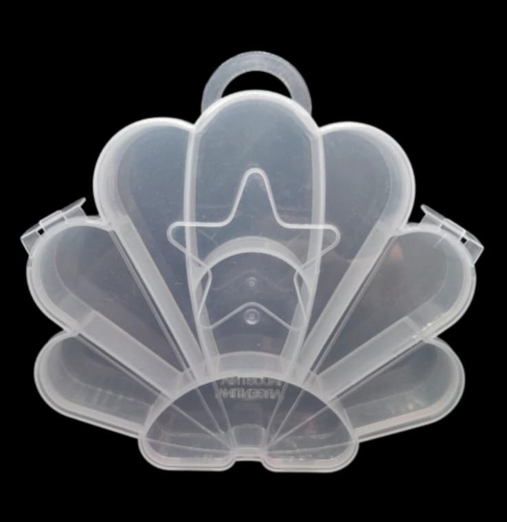 Caja plastica concha de mar