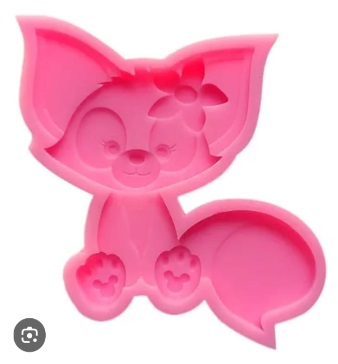 Molde silicona Zorrita