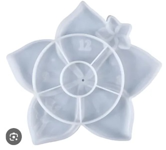 Molde silicona mandala para reloj
