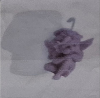 Molde silicona angelito 3D