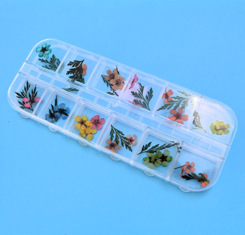 Decorativo flores x 12